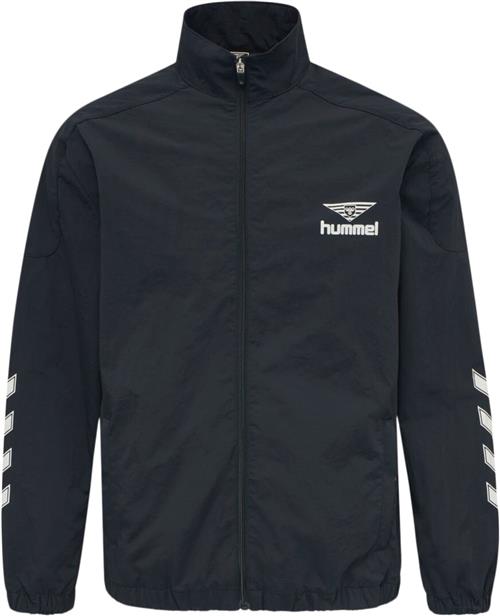 Hummel Hmlnikki ZIP Jacket Mand Blue Fleece Str M - Nylon hos Magasin