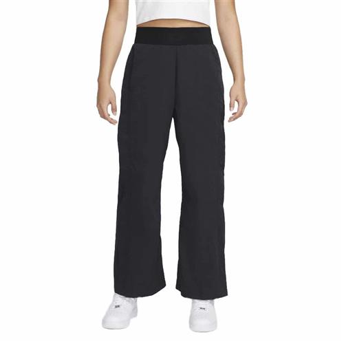 Se Nike Sportswear Icon Clash Woven Wide Leg Pants Kvinde Black Bukser Med Brede Ben Str L - Nylon hos Magasin ved Magasin