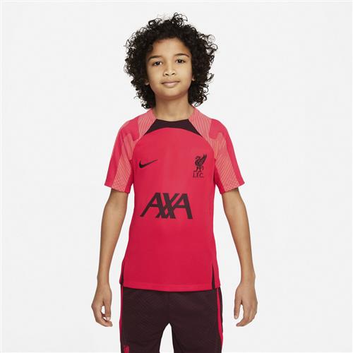 Se Nike Liverpool Fc ike Dri Fit T Shirt 122-128 / XS - T-shirts hos Magasin ved Magasin