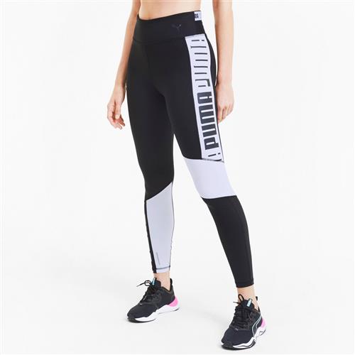 Puma Train Logo Høj Taljet 7/8 Træningstights XS - Tights hos Magasin