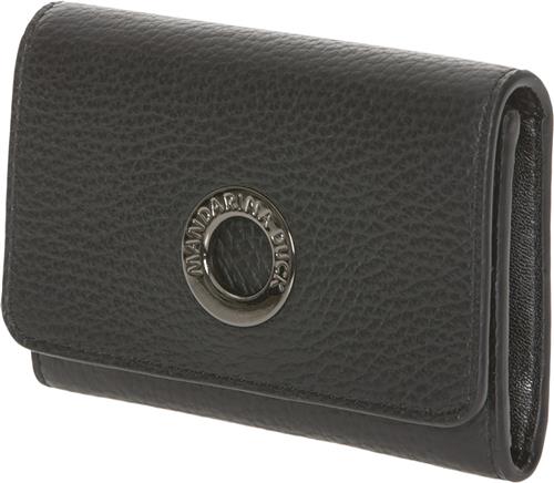 Mandarina Duck Mellow Leather Wallet / Nero 12x8x2,5 - Punge hos Magasin