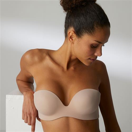 Simone Pérèle Essentiel 13V Multiposition Strapless Plunge With Removable Cookies Stropløse Bh'er Str E 70 - hos Magasin