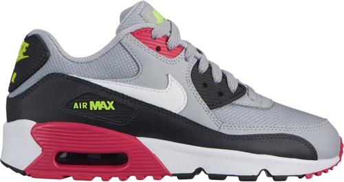 Se Nike Air Max 90 Mesh Gs Sneakers Grå Sneakers Str 40 - hos Magasin ved Magasin