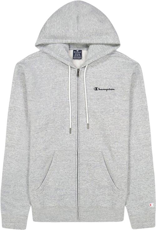 Champion Fullzip Script Logo Fleece Hættetrøje XXL - Hættetrøjer hos Magasin