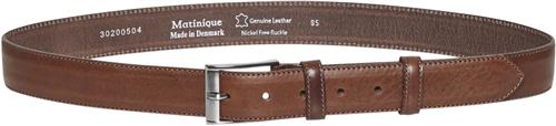 Se Matinique Essinot Leather Belt 115/XXL - Bælter hos Magasin ved Magasin