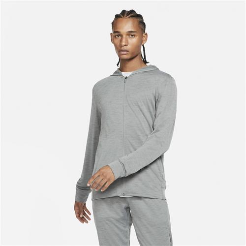 Se Nike Dri Fit Yoga Haettetroje L - Hættetrøjer Polyester hos Magasin ved Magasin