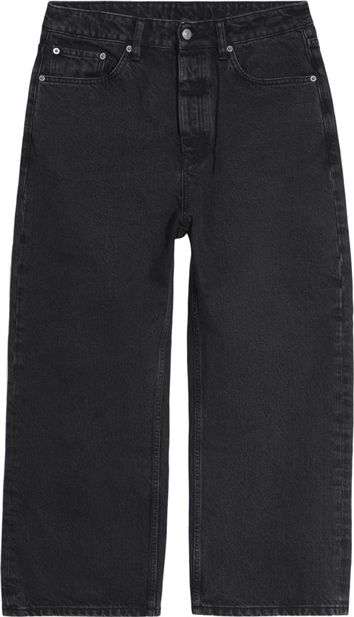 Hope Drop Jeans Kvinde Washed Black Wide Jeans Str 29 - Denim hos Magasin