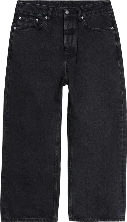 Hope Drop Jeans Kvinde Washed Black Wide Jeans Str 31 - Denim hos Magasin