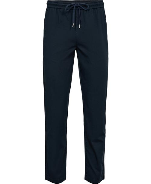 Colorful Standard Organic Twill Pants Mand Navy Blue Casual Bukser Str S - hos Magasin