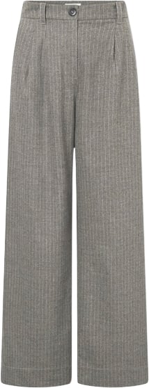 Se Nué Notes Gosta Pants Kvinde Multi Grey Stripe Bukser Str 38 - hos Magasin ved Magasin