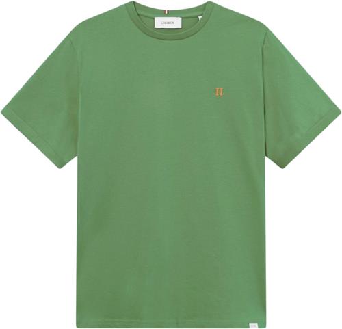 Les Deux Nørregaard Tshirt - Seasonal Mand Vintage Green/orange Kortærmede T-shirts Str S - hos Magasin