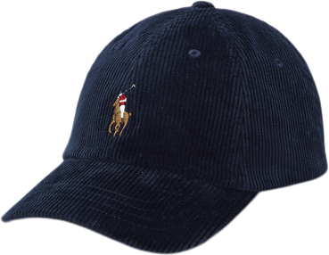 Polo Ralph Lauren 10 Wale Corduroycls Sprt CAP One size - Kasketter hos Magasin