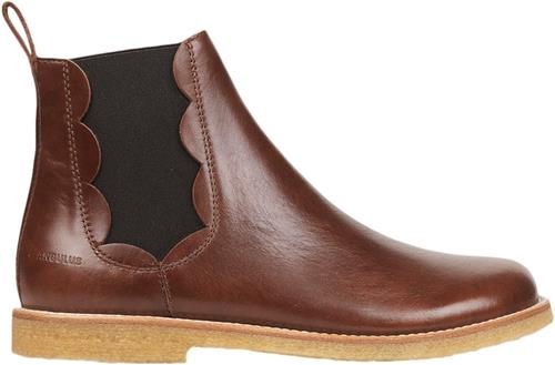 ANGULUS Chelsea Støvle Kvinde 1837/002 Brun/mørk Brun Chelsea Boots Str 36 - hos Magasin