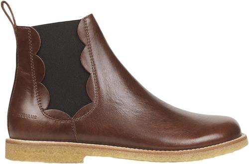 ANGULUS Chelsea Støvle Kvinde 1837/002 Brun/mørk Brun Chelsea Boots Str 39,5 - hos Magasin