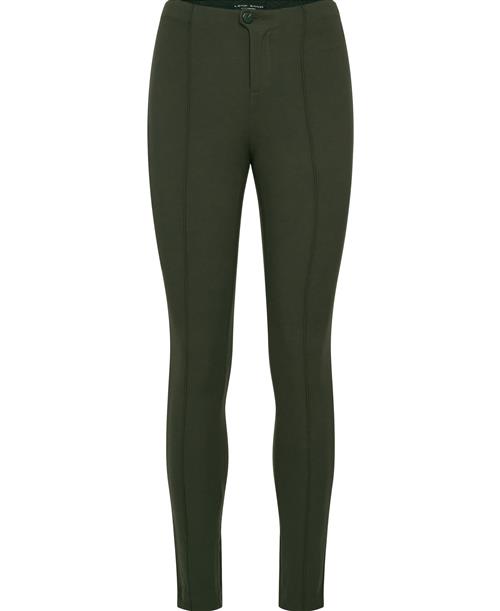 Se Sand 0774 Arella Kvinde Grøn Bukser Skinny Fit Str 38 - Nylon hos Magasin ved Magasin