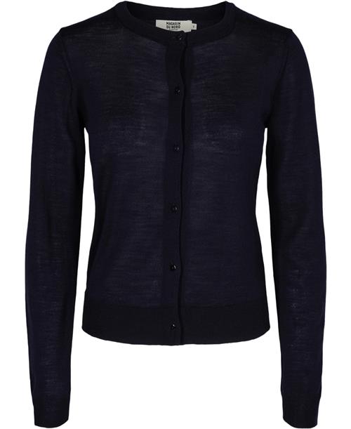 Magasin du Nord Collection Magasin Cally 1 100 Merino Kvinde Navy Sweaters Str L Merino