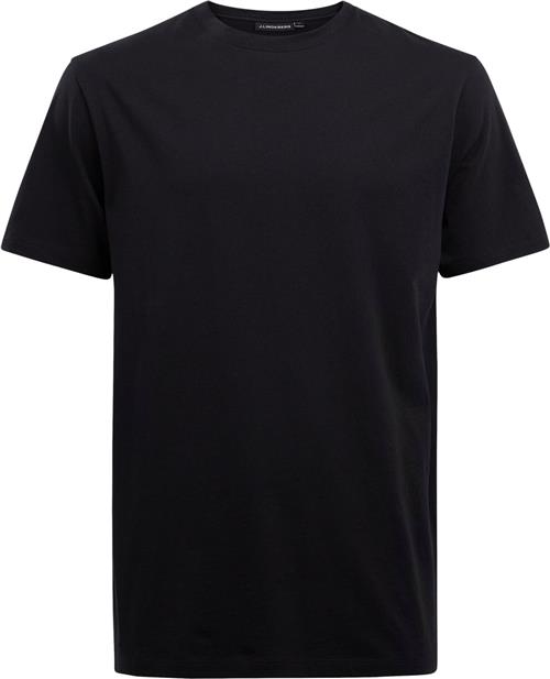 Se J. Lindeberg Sid Basic Tshirt Mand Black Kortærmede T-shirts Str L - hos Magasin ved Magasin