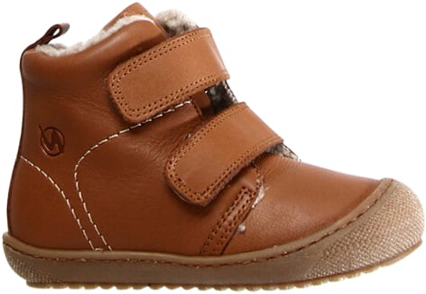 Naturino Naturino Bubble Wool Lining VL Boot Cognac Støvler Str 20 - Læder hos Magasin