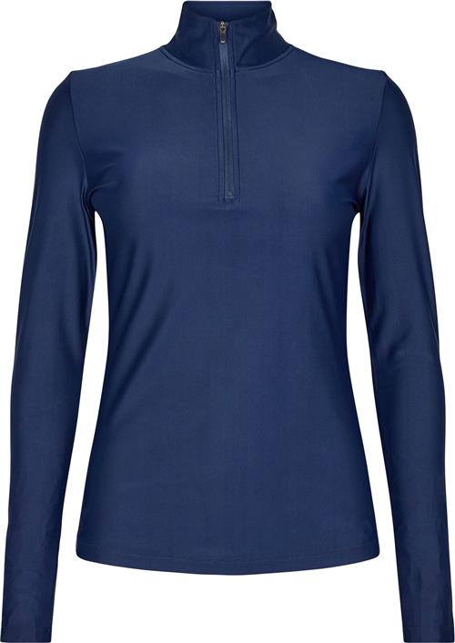 Sofie Schnoor Tshirt Long-sleeve Kvinde Deep Blue Langærmede T-shirts Str L - hos Magasin