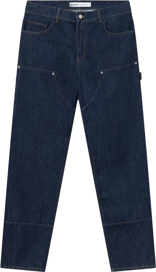 BLS Hafnia Carpenter Jeans Mand Dark Blue Jeans Str 31 - hos Magasin