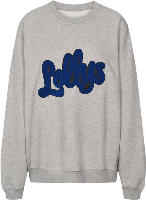 Lollys Laundry California Sweat Kvinde Grey Melange Sweatshirts Str XS - Bomuld hos Magasin