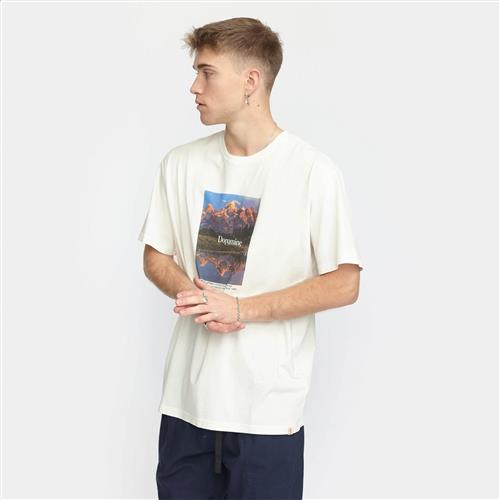 Se RVLT / Revolution Printed Tshirt Mand Offwhite Kortærmede T-shirts Str XL - Bomuld hos Magasin ved Magasin