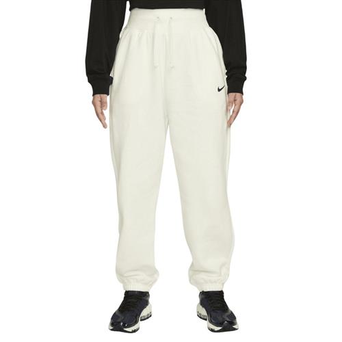 Se Nike Sportswear Phoenix Fleece Pants Kvinde Sail/black Bukser Med Brede Ben Str M - Bomuld hos Magasin ved Magasin