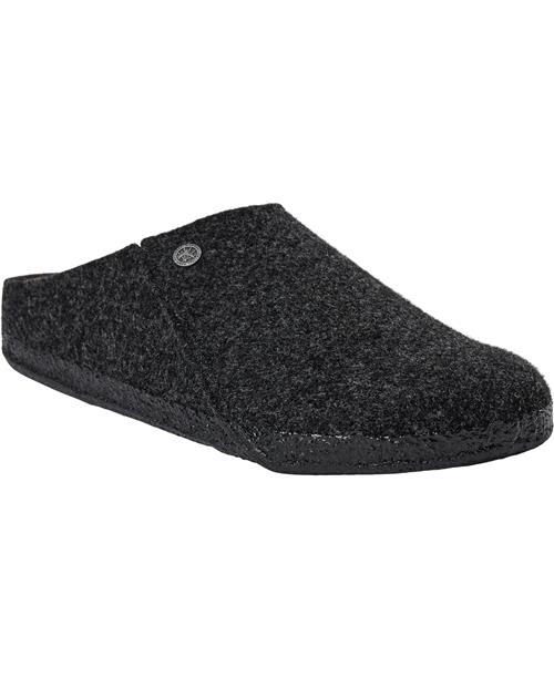 Se Birkenstock Zermatt Standard FE Anthracite Mand Grau Hjemmesko Str 47 - hos Magasin ved Magasin