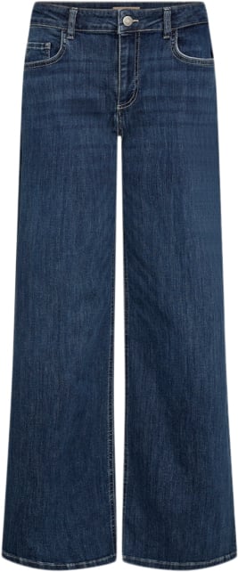 soyaconcept Sckimberly 24-b Bukser Mørk blå Kvinde 2494 Mørk Blå Wide Jeans Str 33 - Bomuld hos Magasin