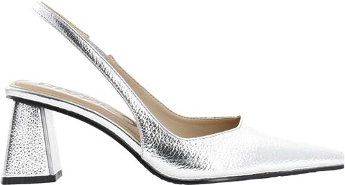 Se Bianco Biamaralyn Slingback Metallic Kvinde Silver Slingbacks Str 39 - hos Magasin ved Magasin