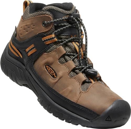 KEENkids KE Targhee MID WP Y D. Earthgold Brown D. Earth-gold Brown Støvler Str 36 - hos Magasin