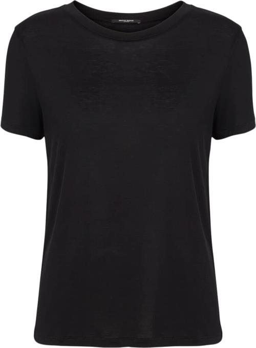 Bruuns Bazaar Katkabb ss Tshirt Kvinde Black Kortærmede T-shirts Str S - hos Magasin