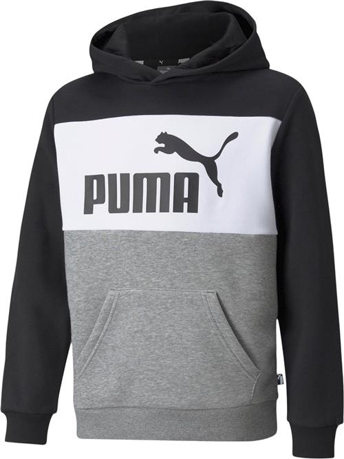 Se Puma Essentials+ Colourblock Hættetrøje 116 - Sweatshirts & Hættetrøjer hos Magasin ved Magasin