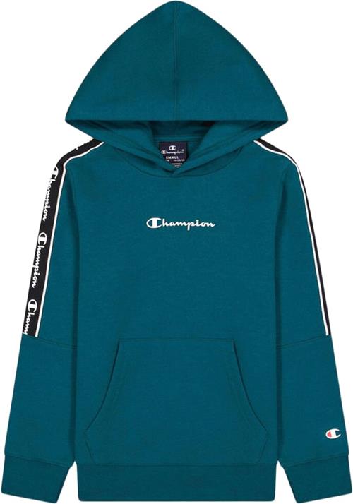 Se Champion Boys Tape Insert Light Fleece Hættetrøje L - Sweatshirts & Hættetrøjer hos Magasin ved Magasin