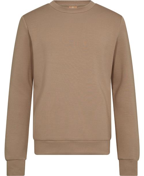 Mos Mosh Gallery Mmgabel Crew Neck Sweat Mand New Sand Sweatshirts Str M - Viskose hos Magasin