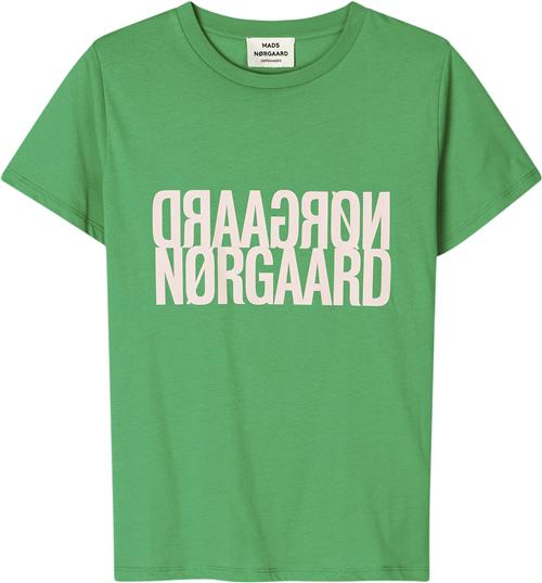 Mads Nørgaard - Copenhagen Single Organic Trenda P Tee Kvinde Grøn Kortærmede T-shirts Str XL - hos Magasin