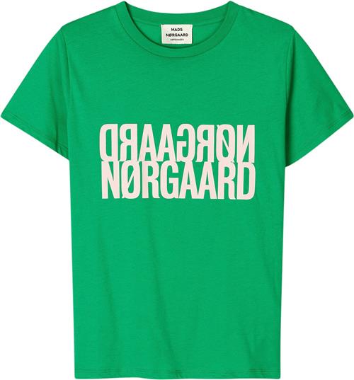 Mads Nørgaard - Copenhagen Single Organic Trenda P Tee Kvinde Grøn Kortærmede T-shirts Str XXXL - hos Magasin