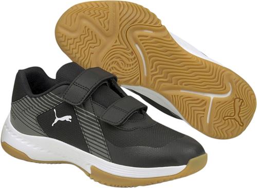 Puma Varion Velcro Indendørssko Sort Indendørssko Str 31 - Gummi hos Magasin