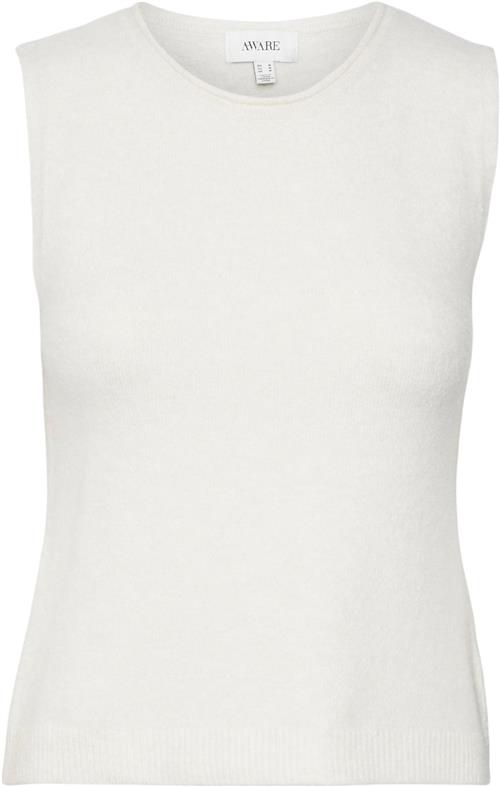 Se Vero Moda Vmlucille Oneck Knit Tank TOP VMA Kvinde Birch Sweaters Regular Fit Str XL - hos Magasin ved Magasin