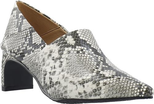 Bianco Rowe Heel Step Down Mule #S Kvinde White Snake Mules Str 39 - hos Magasin