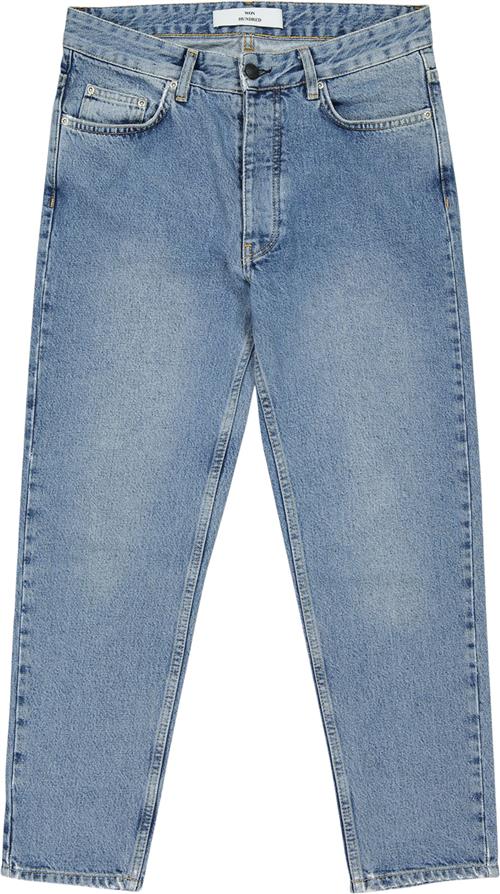 Won Hundred Ben Distressed Blue Italy Mand Distressed Blue It Jeans Loose Fit Str 28 / 32 - hos Magasin