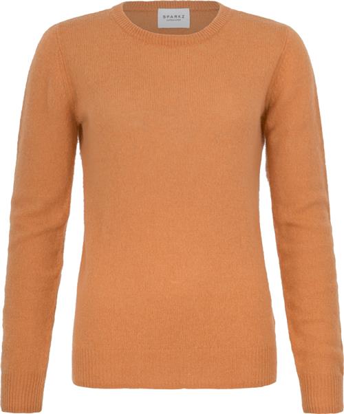 Se SPARKZ Copenhagen Pure Cashmere Oneck Pullover Kvinde Red Sand Sweaters Str XS Cashmere - hos Magasin ved Magasin