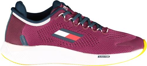 Se Tommy Hilfiger Sport Elite Racer Sneakers Kvinde Lilla Sneakers Str 41 - hos Magasin ved Magasin