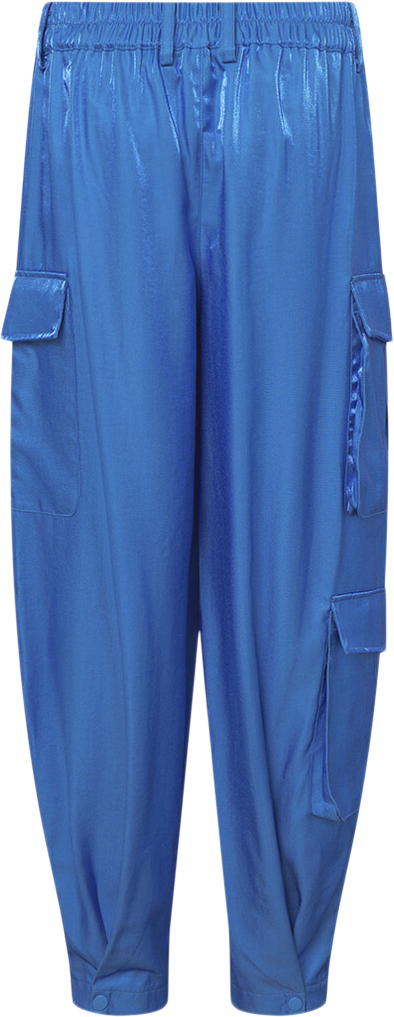 Se HUNKØN Patrice Cargo Pants Kvinde Sky Blue Cargo Bukser Str L - hos Magasin ved Magasin