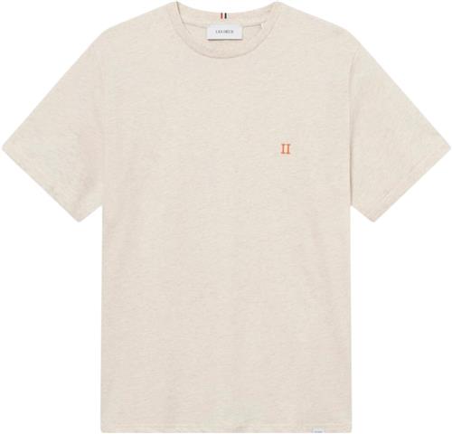 Se Les Deux Nørregaard Tshirt - Seasonal Mand Ivory Melange Kortærmede T-shirts Str L - hos Magasin ved Magasin