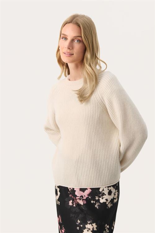 Se Part Two Luahpw PU Kvinde Birch Sweaters Regular Fit Str XS - hos Magasin ved Magasin