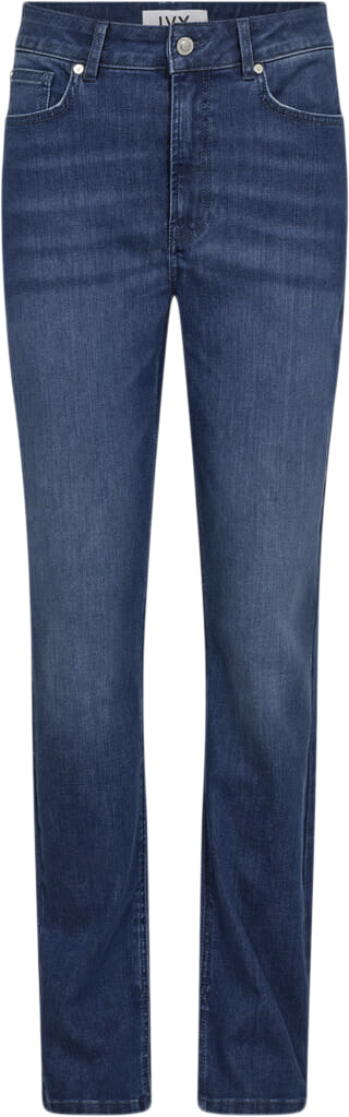 IVY Copenhagen Ivylulu Jeans Split Wash Tenerife Kvinde Denim Blue Skinny Jeans Str 31 / 32 - hos Magasin