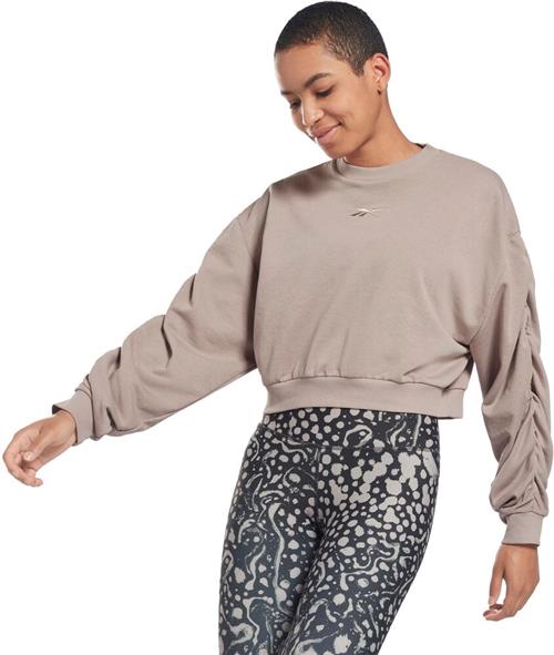 Reebok Studio Knit Fashion Coverup Sweatshirt S - Hættetrøjer & Sweatshirts Bomuld hos Magasin