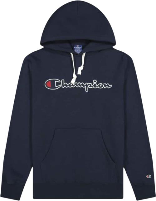 Champion Hooded Sweatshirt Mand Blue Hoodies Str M - hos Magasin