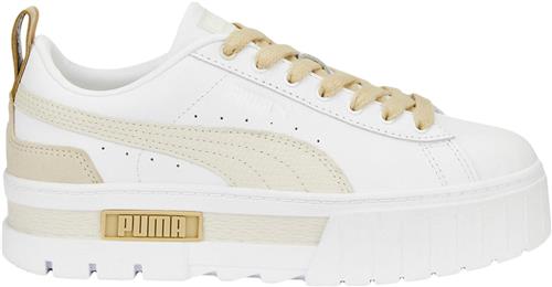 Puma Mayze Luxe Sneakers Kvinde Hvid Sneakers Str 41 - Læder hos Magasin